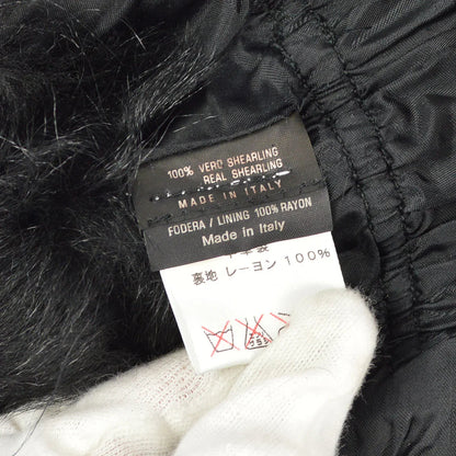 Gucci Fur Snood Stole Black