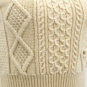 Chanel Vest Sweater Ivory 96A #38