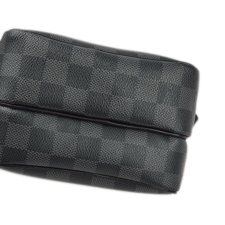 Louis Vuitton 2008 Damier Graphite Rem Shoulder Bag N41446