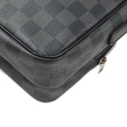 Louis Vuitton 2009 Damier Graphite Rem Shoulder Bag N41446