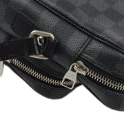 Louis Vuitton 2009 Damier Graphite Rem Shoulder Bag N41446