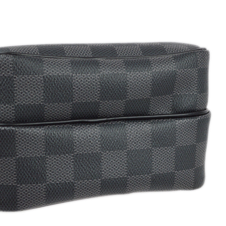 Louis Vuitton 2009 Damier Graphite Rem Shoulder Bag N41446