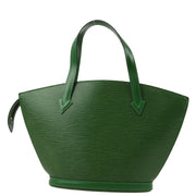 Louis Vuitton 1995 Green Epi Saint Jacques Tote Handbag M52274
