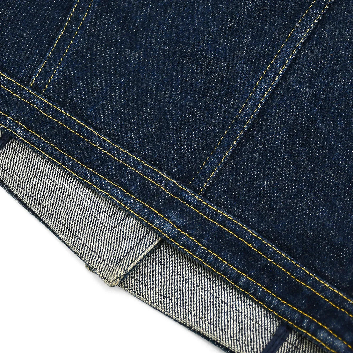 Chanel Vest Denim Jacket Indigo