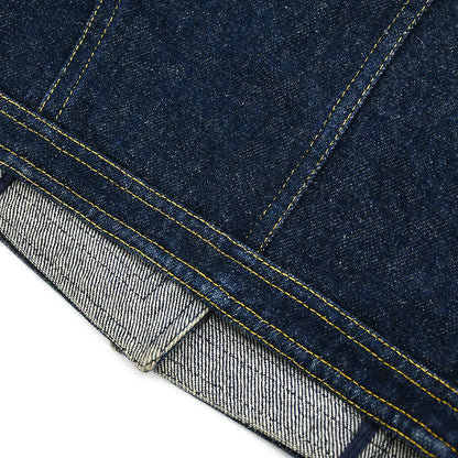 Chanel Vest Denim Jacket Indigo