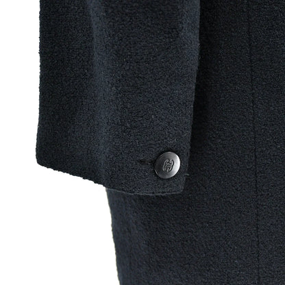 Chanel Single Breasted Jacket Black 98P #38