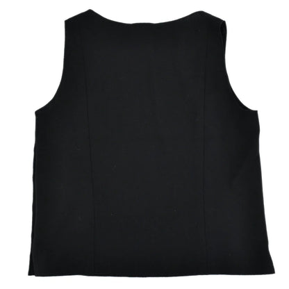 Chanel Sleeveless Tops Black 99C #40