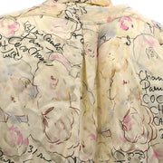 Chanel Blouse Shirt Beige 98C #38