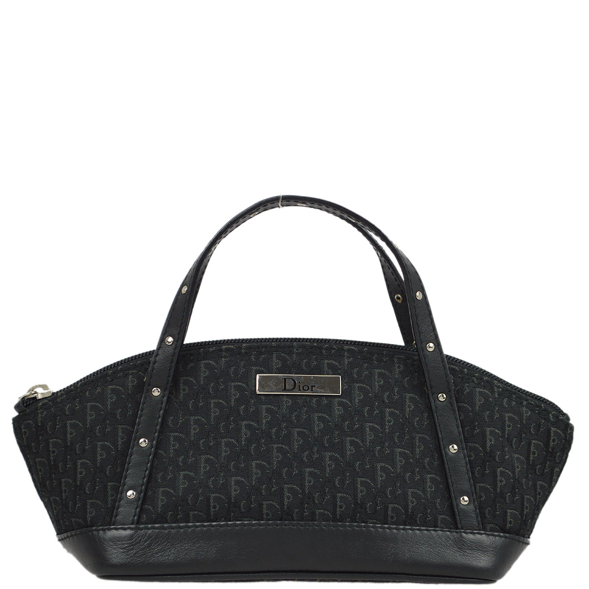 Christian Dior 2003 Black Street Chic Trotter Handbag Christian Dior 2003 Black Street Chic Trotter Handbag