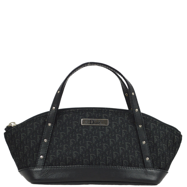 Christian Dior 2003 Black Street Chic Trotter Handbag