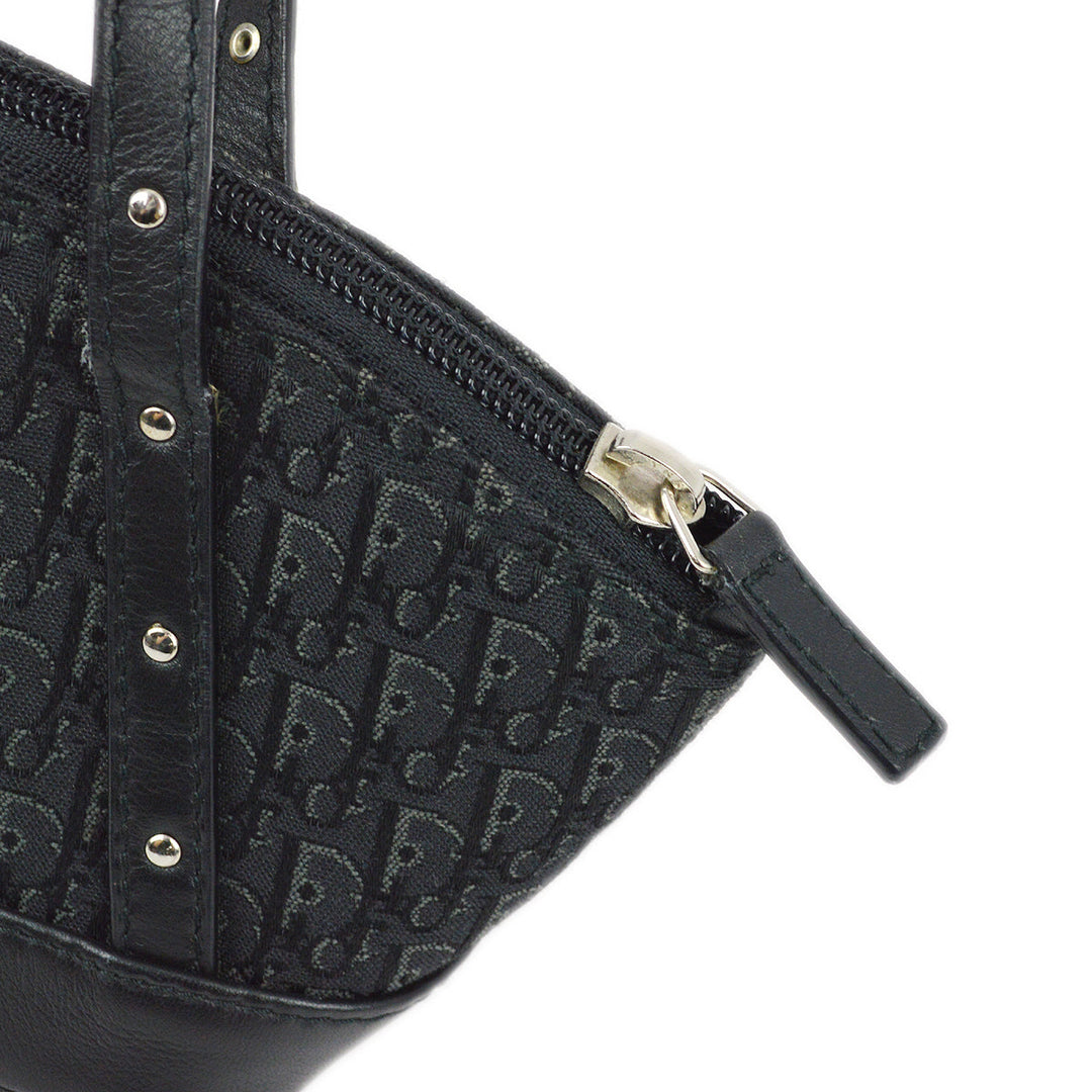 Christian Dior 2003 Black Street Chic Trotter Handbag