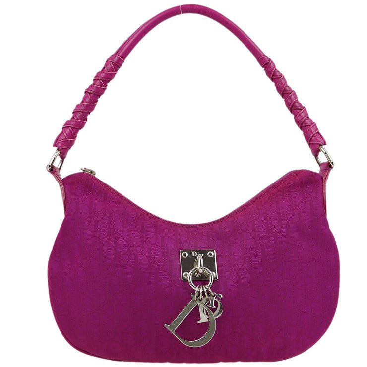 Christian Dior 2007 Purple Lovely Trotter Hobo Handbag