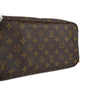 Louis Vuitton 2007 Monogram Neverfull MM Shoulder Tote Bag M40156