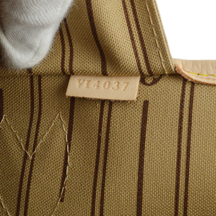 Louis Vuitton 2007 Monogram Neverfull MM Shoulder Tote Bag M40156