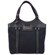 Christian Dior Black Street Chic Tote Handbag