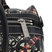 Chanel Black PVC Coco Travel Handbag