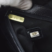 Chanel Black PVC Coco Travel Handbag