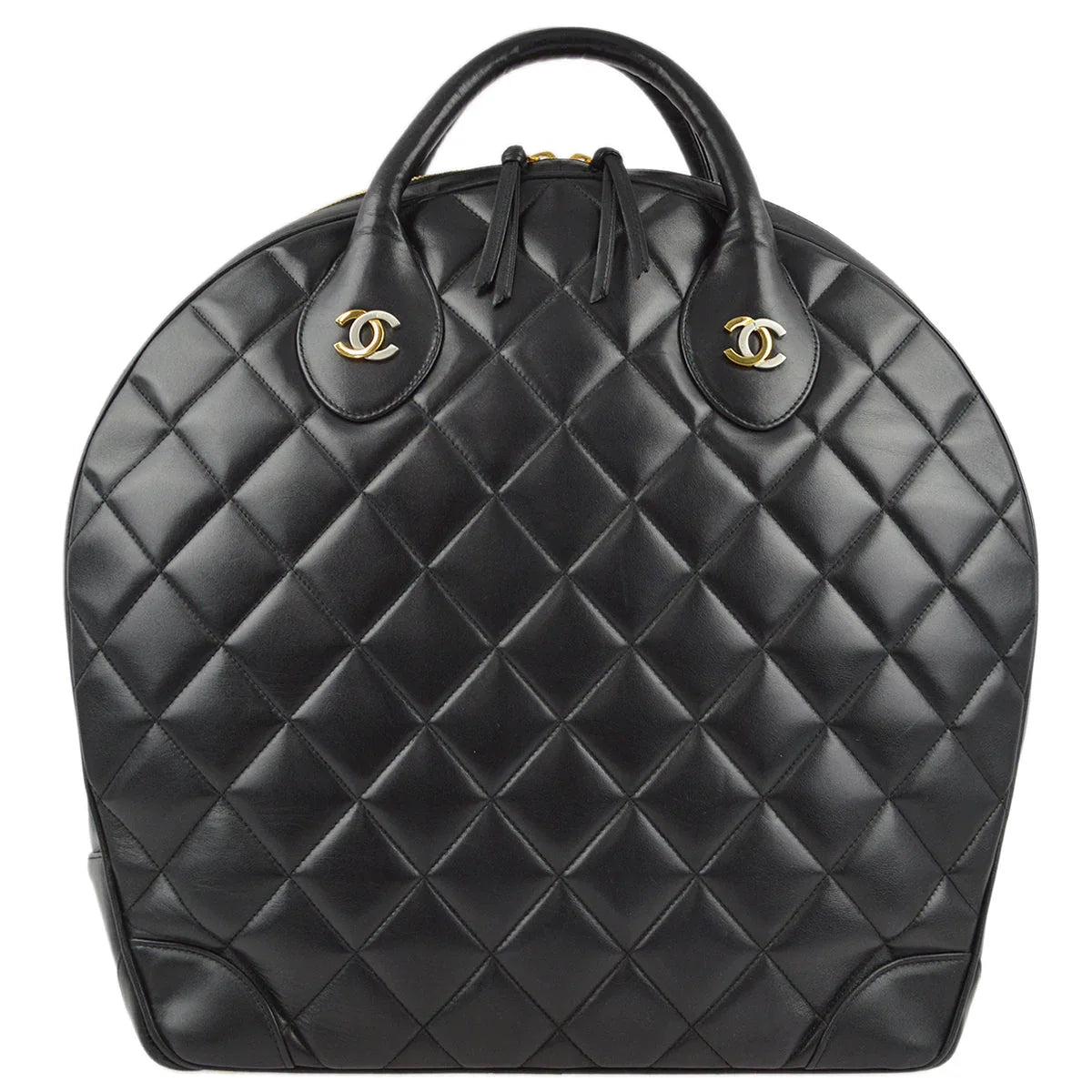 Chanel * 1997-1999 Black Lambskin Handbag