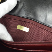 Chanel Black Lambskin Small Diana Shoulder Bag