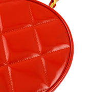 Chanel * Red Heart Vanity Handbag
