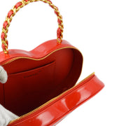 Chanel * Red Heart Vanity Handbag