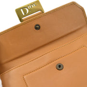 Christian Dior 2002 Brown Street Chic Bifold Wallet Purse