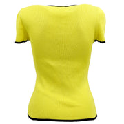 Chanel T-shirt Yellow 95P #40