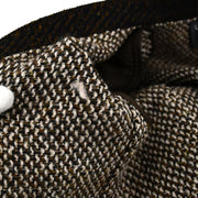 Chanel Setup Suit Jacket Skirt Brown 98A #36