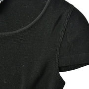 Chanel T-shirt Black 96P #42