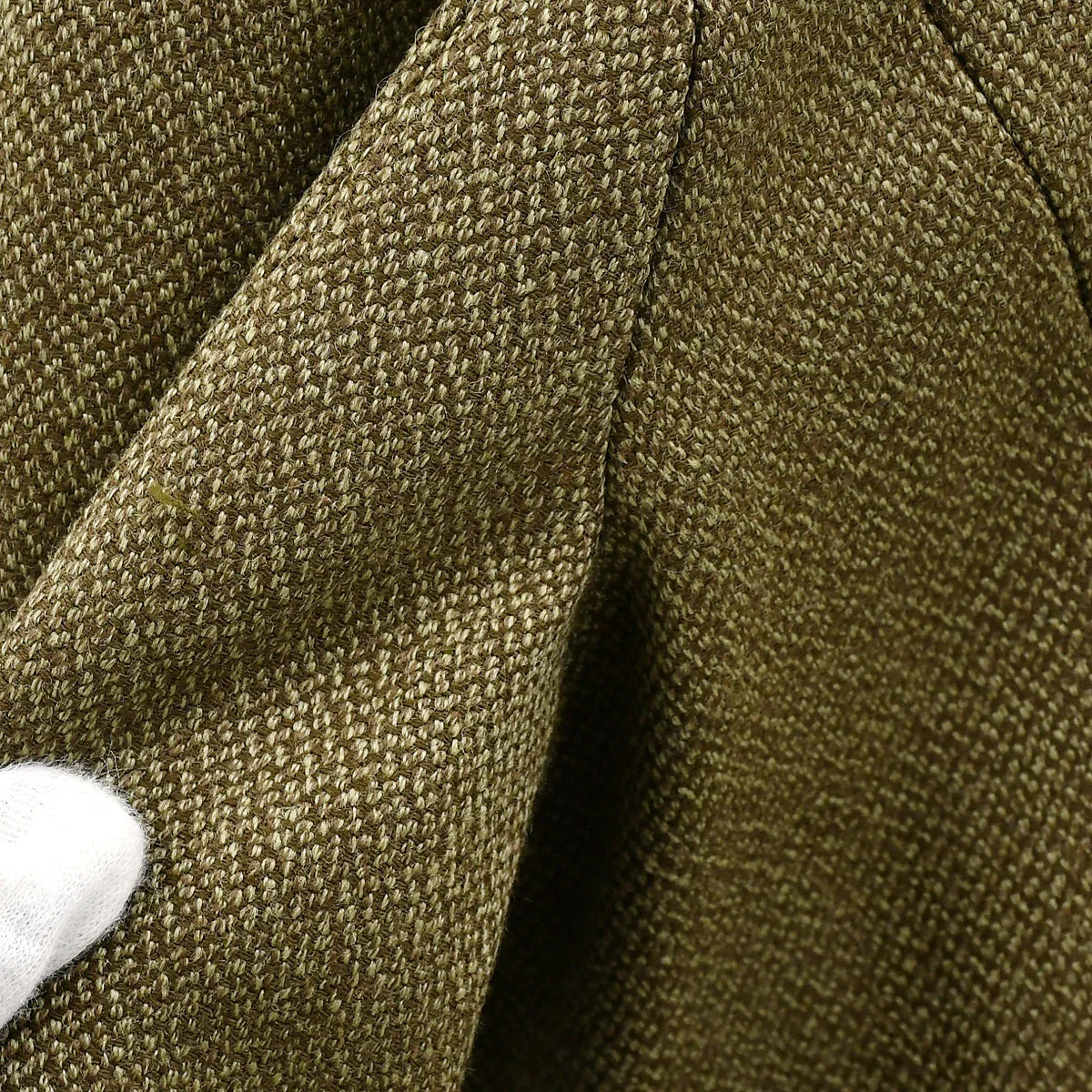 Chanel Single Breasted Jacket Khaki 96A #40