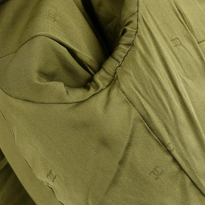 Chanel Single Breasted Jacket Khaki 96A #40