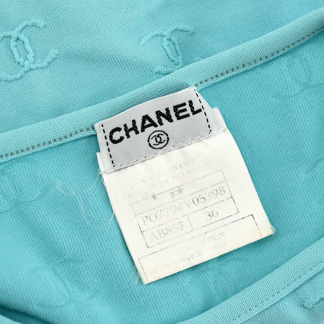 Chanel Cropped T-shirt Light Blue 97P #36 – AMORE Vintage Tokyo