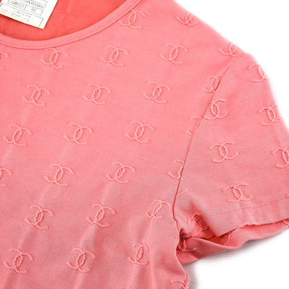 Chanel Cropped T-shirt Pink 97P #40