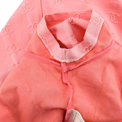 Chanel Cropped T-shirt Pink 97P #40