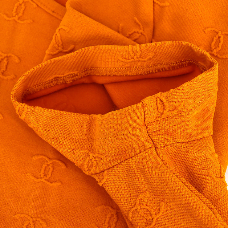 Chanel Cropped T-shirt Orange