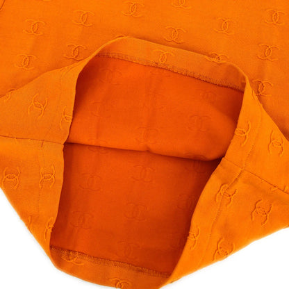 Chanel Cropped T-shirt Orange