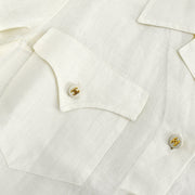 Chanel Shirt White 97P #38