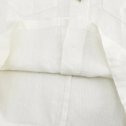 Chanel Short Sleeve Shirt White 97P #38