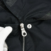 Chanel Sport Line Zip Up Hooded Jacket Black 02A #40