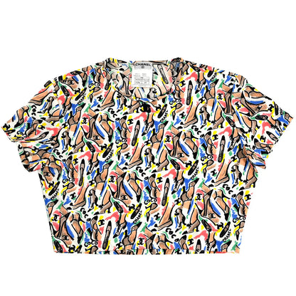 Chanel Cropped T-shirt P95 #44