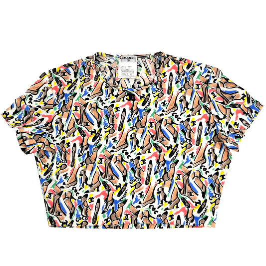 Chanel Cropped T-shirt P95 #44