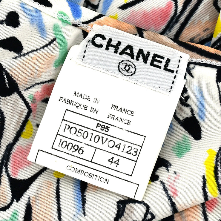Chanel Cropped T-shirt Multicolor P95 #44