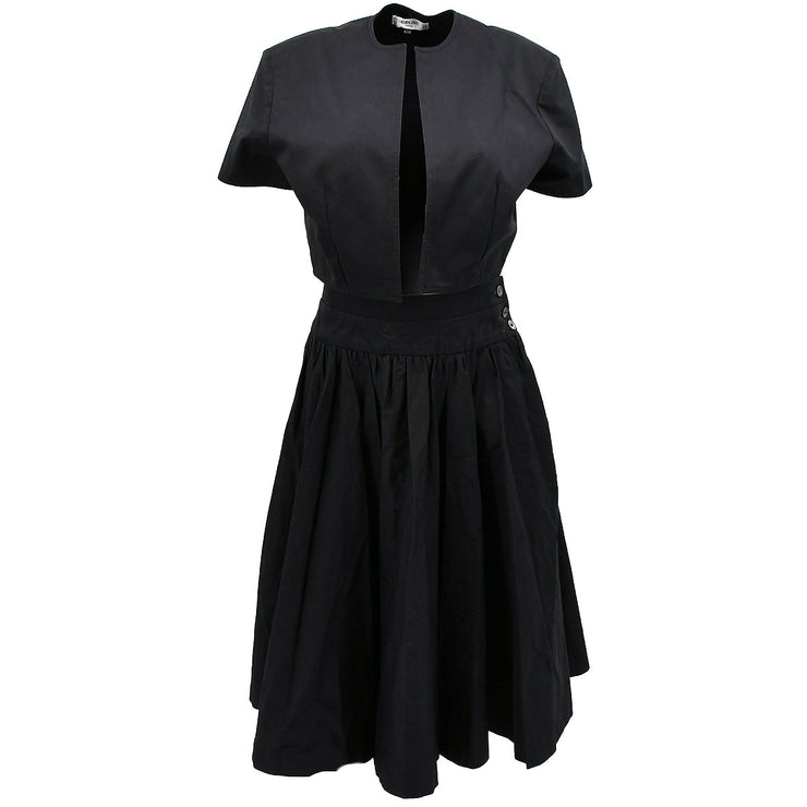 Celine Setup Suit Jacket Skirt Black #40