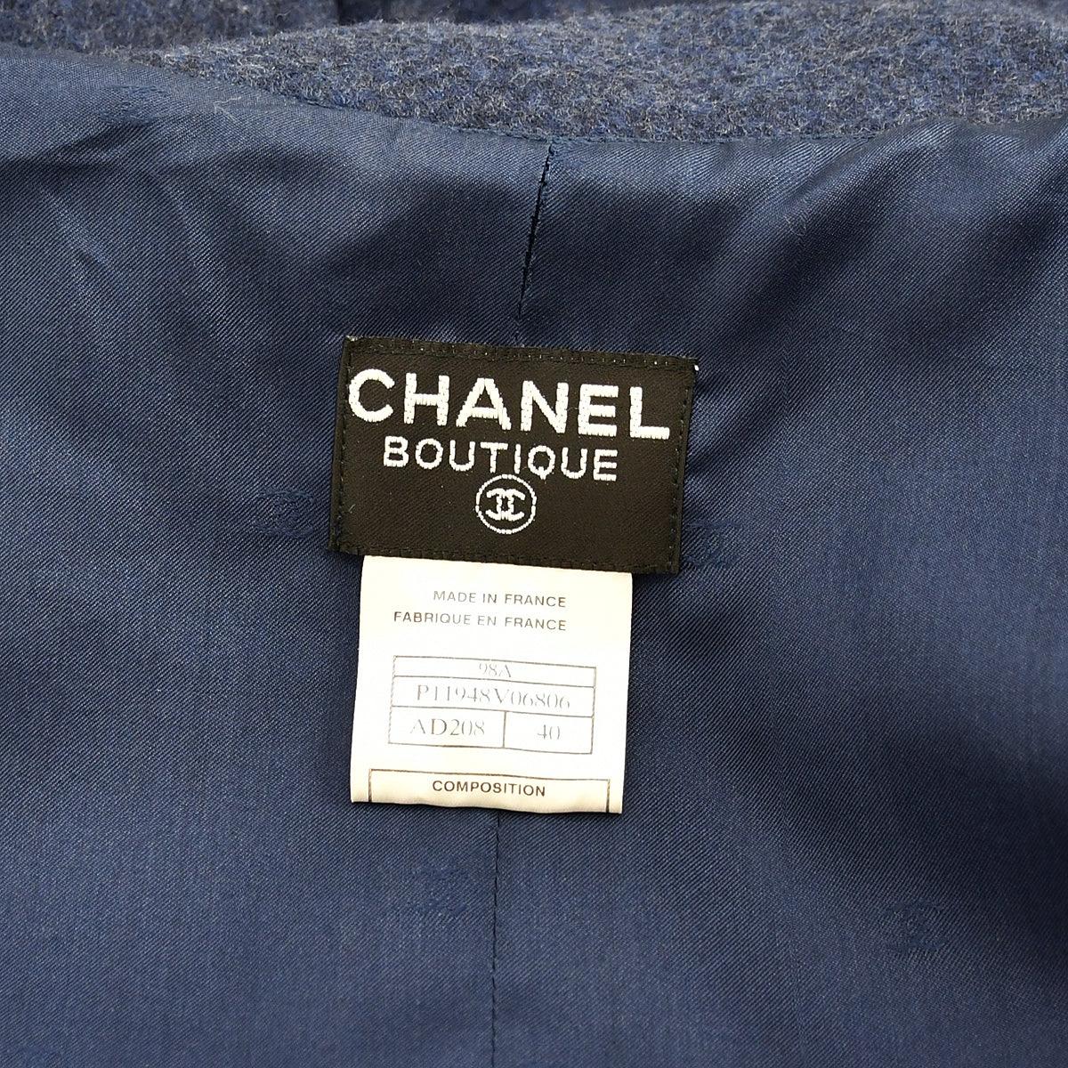 Chanel Dress Blue 98A #40
