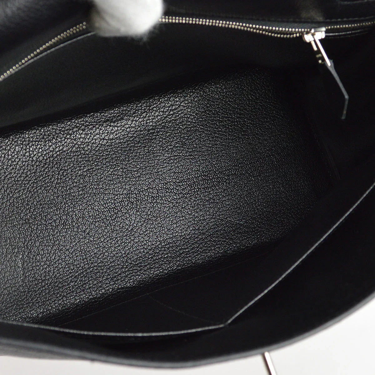 Hermes 2006 Black Evergrain Kelly 32 Retourne