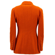 Chanel Single Breasted Jacket Orange 95A #40