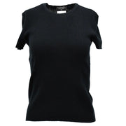 Chanel T-shirt Black 97P #38