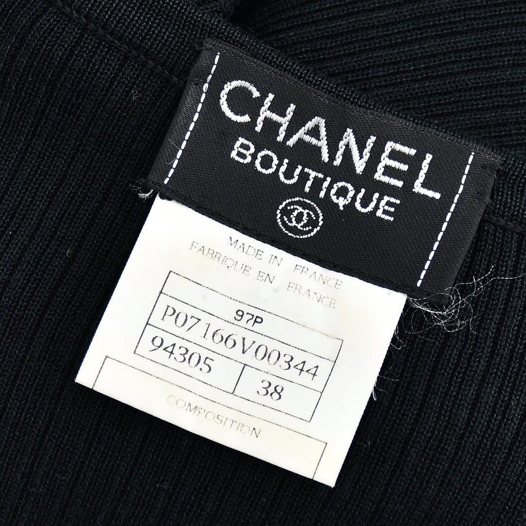 Chanel T-shirt Black 97P #38 – AMORE Vintage Tokyo
