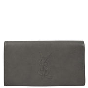 Yves Saint Laurent Gray Clutch Bag