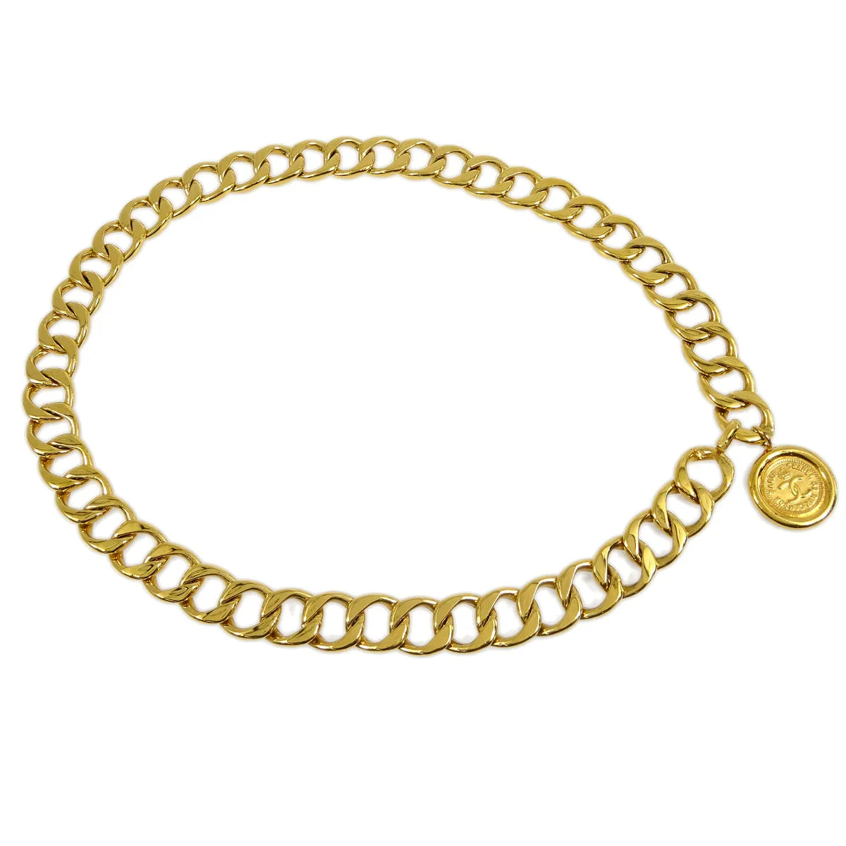 Chanel Medallion Chain Belt Small Good